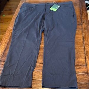 L.L. Bean Black Venture Stretch Pants